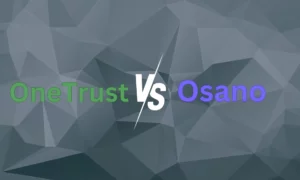 Onetrust vs osano data privacy software compamies