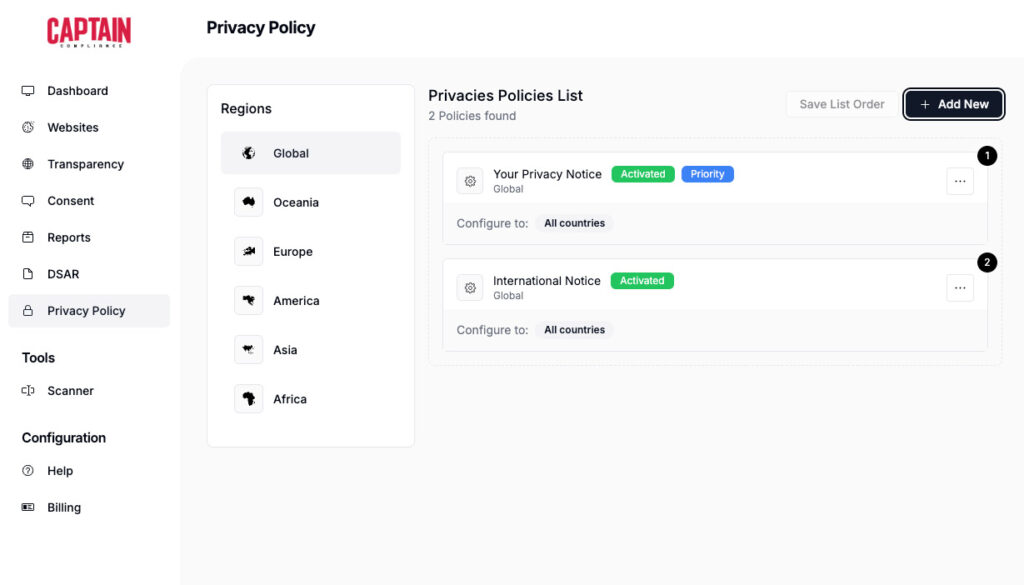 Privacy Notice Generator