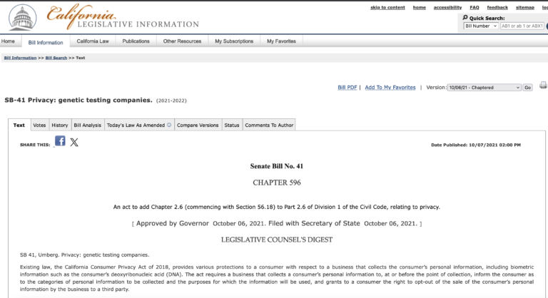 Understanding GIPA: The Genetic Information Privacy Act and Its Broader Implications in Data Privacy