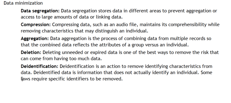 De-Identified Data