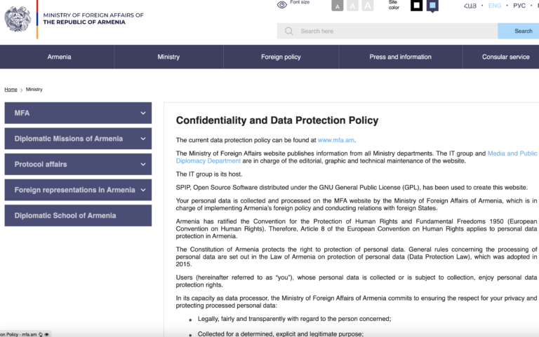 Armenia Data Protection Law: Your Ultimate Guide to Privacy and Compliance for Armenia