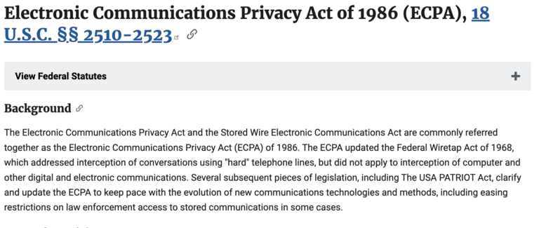 The DOJ’s Bulk Data Rule Is Reshaping Privacy Law — And a Wave of ECPA Lawsuits Is Just the Beginning