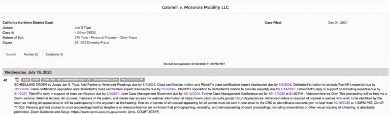 Motorola Mobility Faces Class Action Over Alleged Cookie Opt-Out Deception: A Privacy Law Analysis