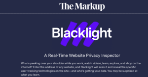 Blacklight privacy scanner