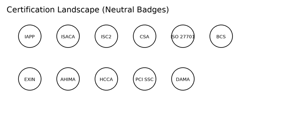 data privacy certifications you can receive 
