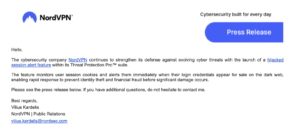 NordVPN Session Cookies Hijack Dark Web