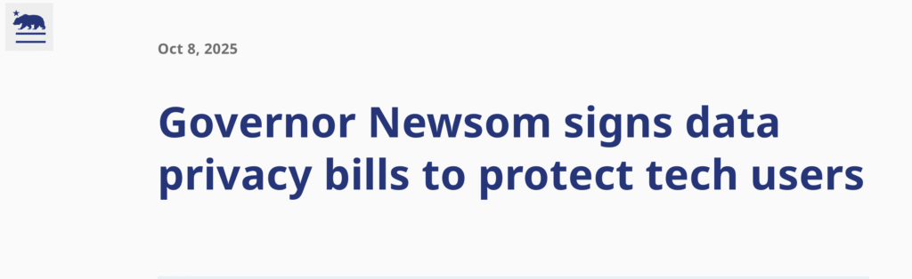 California’s “Opt Me Out Act” Makes Browser-Based Opt-Out a Baseline: Implications for Businesses, Consumers, and Privacy Tech