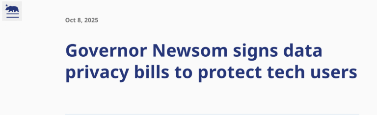 California’s “Opt Me Out Act” Makes Browser-Based Opt-Out a Baseline: Implications for Businesses, Consumers, and Privacy Tech