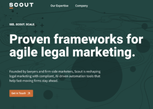 Homepage for Scout Your Case