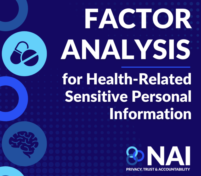 When Does Health Data Become Sensitive? The NAI’s Five-Factor Test Has Answers