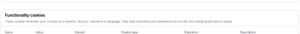 Functional Cookies Definition in Cookie Scanner