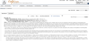 Shine the Light Law Privacy Lawsuits