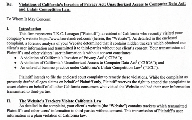 California Unauthorized Access to Computer Data Act Is Now a Privacy Lawsuit Machine — And Ad Pixels Are the Target