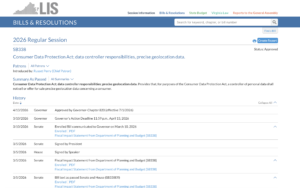 Virginia Privacy Law Amendments