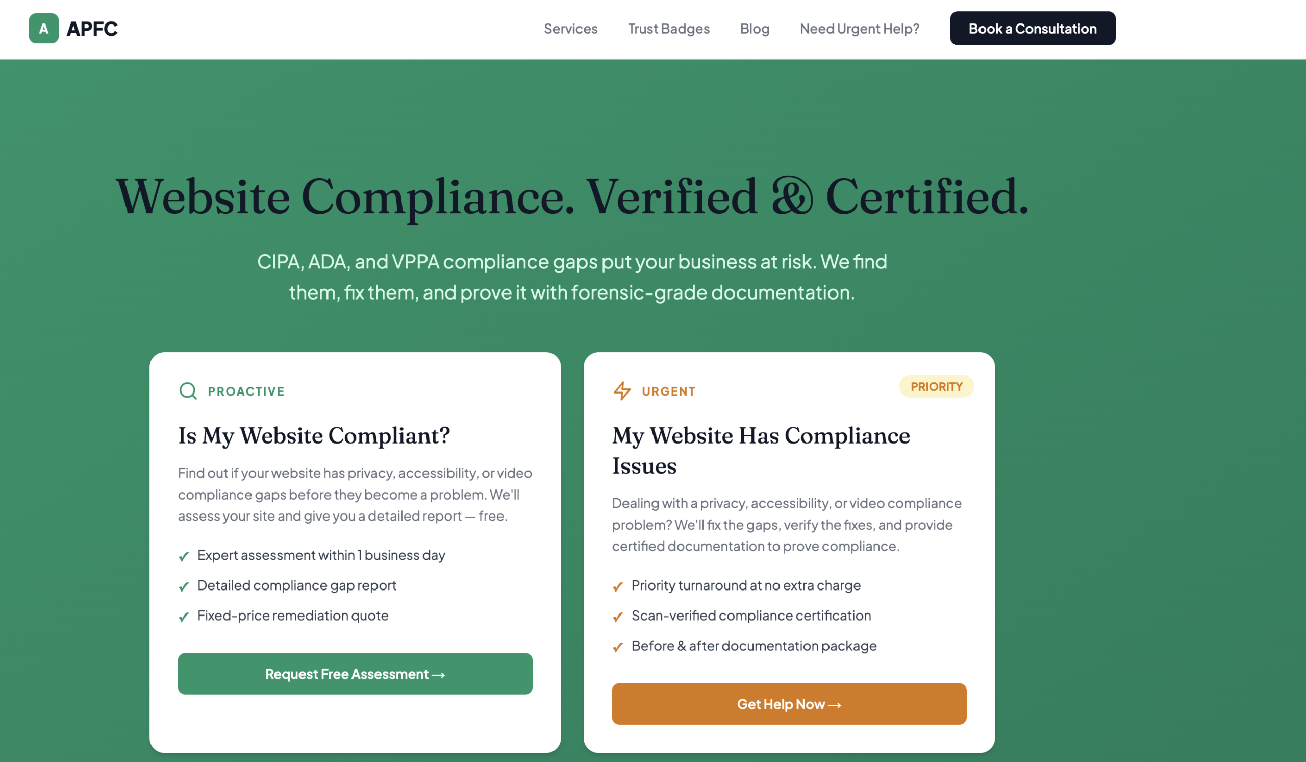 APFC Compliance