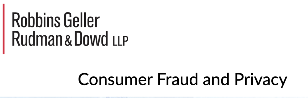 Consumer Advocacy and Privacy Lawsuit Firm