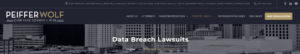 Peiffer Wolf Carr Kane Conway & Wise Privacy Litigation