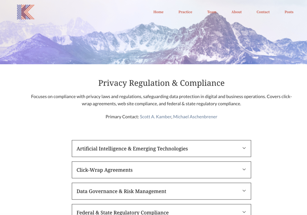 KamberLaw Privacy Litigation