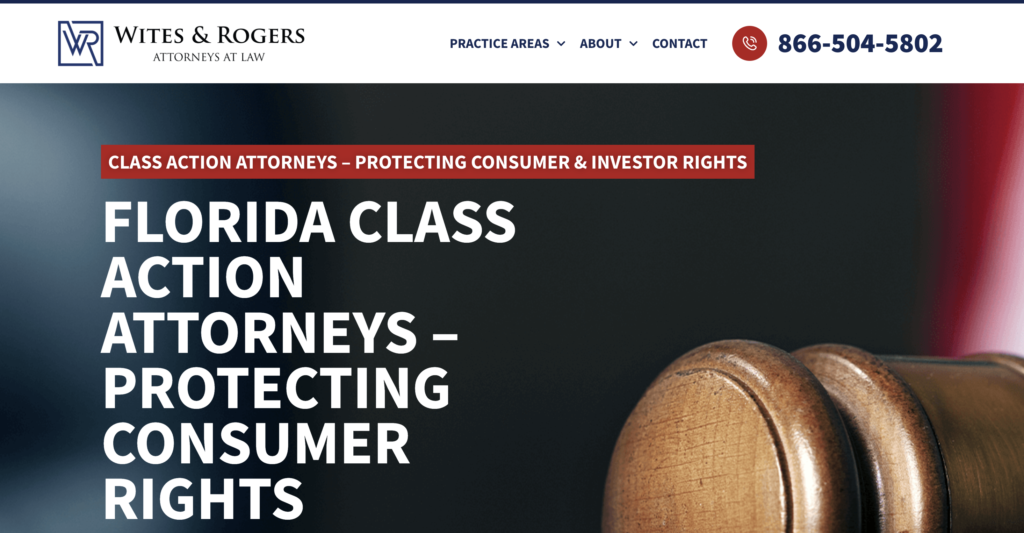 Wites and Rogers Privacy Lawyers Florida