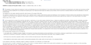 CIPA Overview from State Legislature