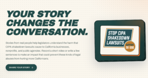 CIPAstories.com California Businesses Fighting Privacy Lawsuits