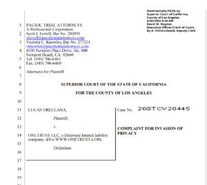 OneTrust Privacy Lawsuit