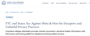 FTC Sues Hims & Hers Over Alleged Health Data Sharing With Meta and Snap