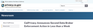 Cybba Data Broker Fine CalPrivacy