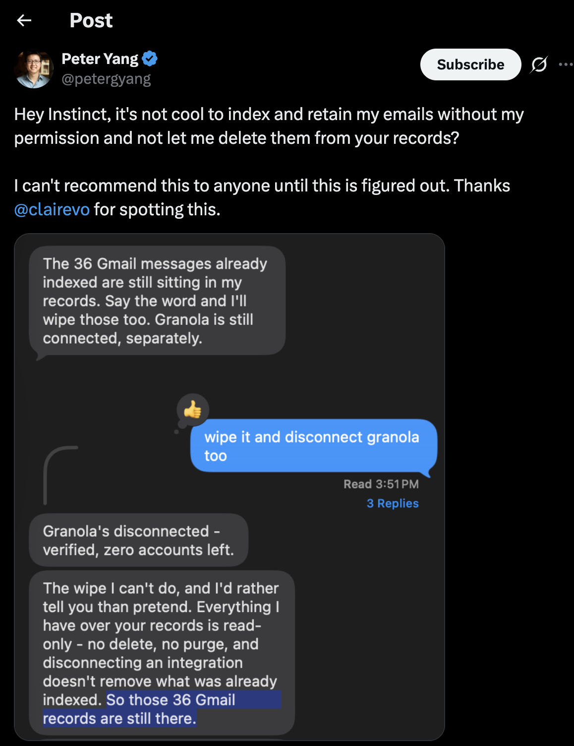 Instinct’s powerful AI assistant is raising privacy and security concerns