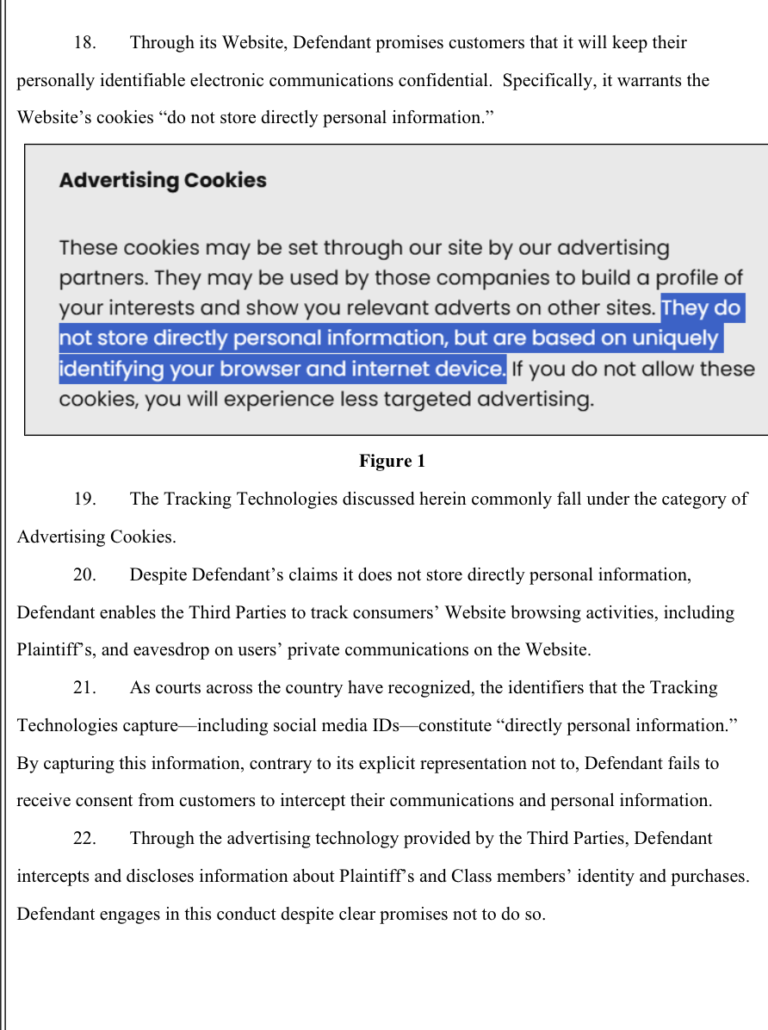 PacSun Privacy Lawsuit by Bursor & Fisher
